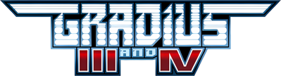 Gradius III and IV - Clear Logo (World) - 1200x325