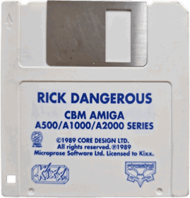 Rick Dangerous - Disc (Europe) - 830x865