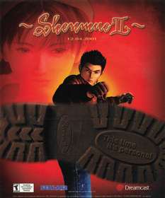 Shenmue II - Advertisement Flyer - Front (United States) - 1828x2200