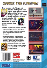The Amazing Spider-Man vs. The Kingpin - Box - Back (North America) - 1642x2360