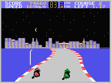 Hang-On II - Screenshot - Gameplay (World) - 256x192