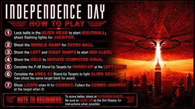 Independence Day - Arcade - Controls Information (World) - 1919x1080