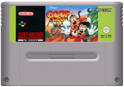 Disney's Goof Troop - Cart - Front (Europe) - 600x420