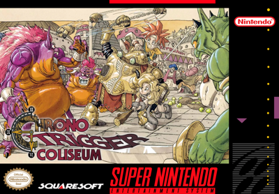Chrono Trigger: Coliseum - Fanart - Box - Front (North America) - 1386x964