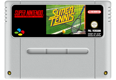 Super Tennis - Fanart - Cart - Front (Spain) - 811x560
