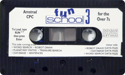 Fun School 3: For the Over 7s - Cart - Front (Europe) - 1487x889