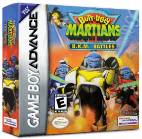 Butt-Ugly Martians: B.K.M. Battles - Box - 3D (North America) - 1016x998