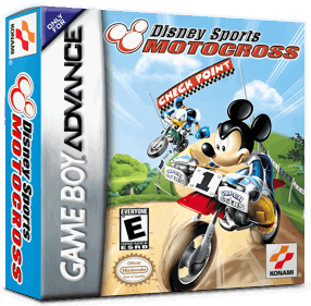 Disney Sports: Motocross - Box - 3D (North America) - 1016x998