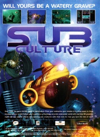 Sub Culture - Advertisement Flyer - Front (United Kingdom) - 2200x3000