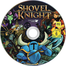 Shovel Knight: Shovel of Hope - Disc (Europe) - 823x823