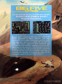 Bounty Bob Strikes Back! - Box - Back (World) - 660x900