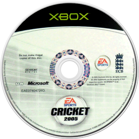 Cricket 2005 - Disc (Europe) - 800x800