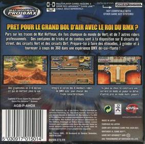Mat Hoffman's Pro BMX - Box - Back (France) - 640x635