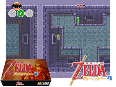 The Legend of Zelda: Mystery of Solarus XD - Fanart - Background (World) - 800x600