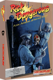 Rick Dangerous - Box - 3D (North America) - 824x1235