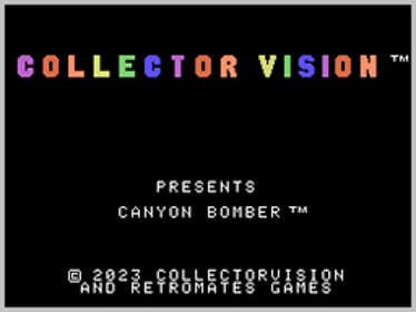 Canyon Bomber - Screenshot - Game Title (World) - 256x192