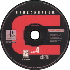 Namco Museum Vol. 4 - Disc (North America) - 700x700