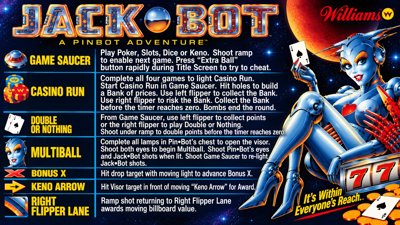 Jack•Bot - Arcade - Controls Information (World) - 1920x1080