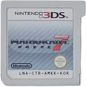 Mario Kart 7 - Cart - Front (Korea) - 369x376