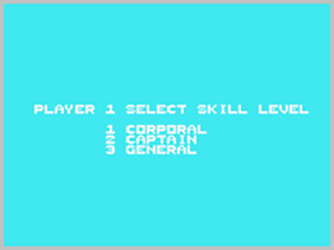 Artillery Duel - Screenshot - Game Select (North America) - 256x192