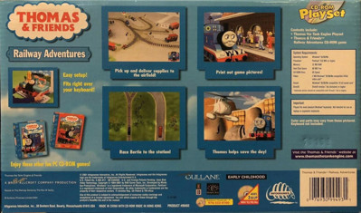 Thomas & Friends: Railway Adventures - Box - Back (North America) - 1167x687