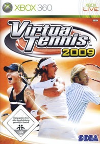 Virtua Tennis 2009 - Box - Front (Germany) - 600x856