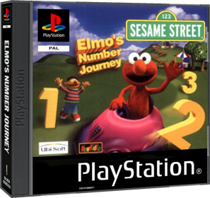 Sesame Street: Elmo's Number Journey - Box - 3D (Europe) - 1409x1330