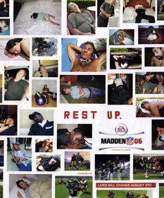Madden NFL 06 - Advertisement Flyer - Front (United States) - 1903x2289