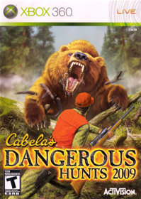 Cabela's Dangerous Hunts 2009 - Box - Front (North America) - 900x1267