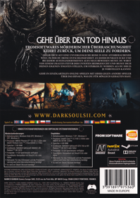Dark Souls II - Box - Back (Germany) - 823x1162