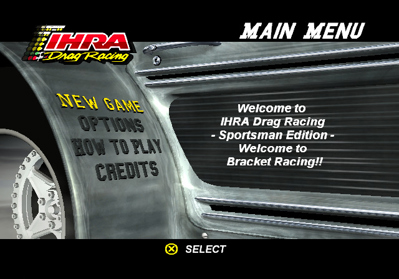 IHRA Drag Racing: Sportsman Edition - Screenshot - Game Select (North America) - 640x447