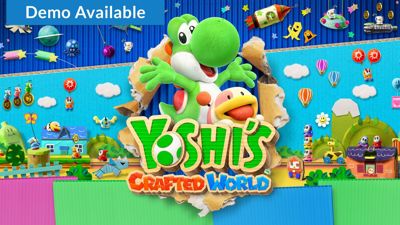 Yoshi's Crafted World - Banner (North America) - 1200x675