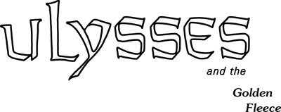 Ulysses and the Golden Fleece - Clear Logo (United States) - 2400x954