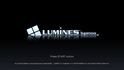 Lumines Supernova - Screenshot - Game Title (North America) - 1280x720