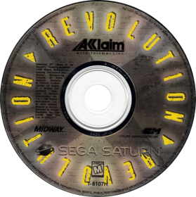 Revolution X - Disc (North America) - 470x472
