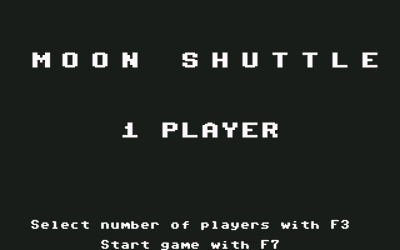 Moon Shuttle - Screenshot - Game Select (World) - 320x200