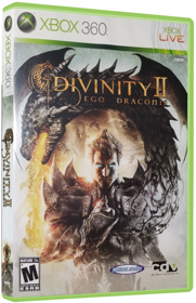 Divinity II: Ego Draconis - Disc (North America) - 567x878