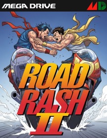 Road Rash II - Fanart - Box - Front (South America) - 500x646