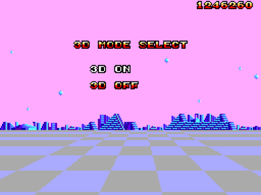 Space Harrier 3D - Screenshot - Game Select (World) - 512x384