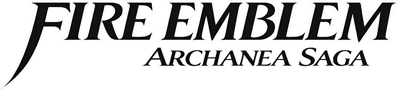 BS Fire Emblem: Akaneia Senki Hen: Dai-1-wa: Palace Kanraku - Clear Logo (World) - 904x204