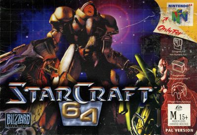 StarCraft 64 - Box - Front (Oceania) - 1166x800