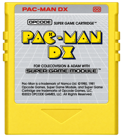 Pac-Man DX - Cart - Front (World) - 1184x1328