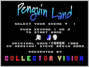 Penguin Land - Screenshot - Game Title (World) - 256x192