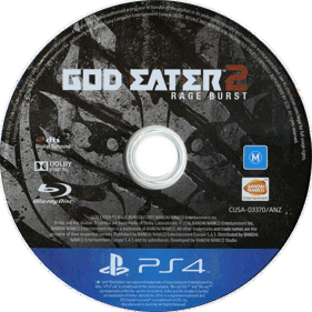 GOD EATER 2: Rage Burst - Disc (Oceania) - 762x762