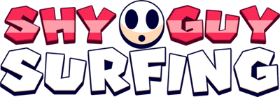 Shy Guy Surfing - Clear Logo (World) - 512x178