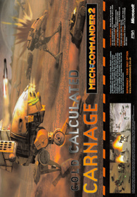 MechCommander 2 - Advertisement Flyer - Front (United Kingdom) - 1534x2200