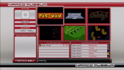 Namco Museum Essentials - Screenshot - Game Select (North America) - 1280x720
