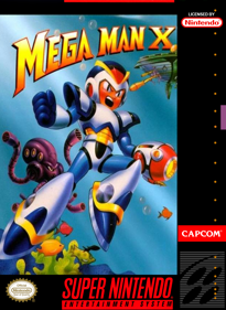 Mega Man X - Fanart - Box - Front (North America) - 1534x2100