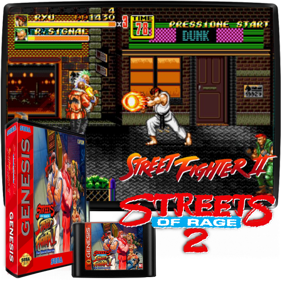 Streets of Rage 2: The World Warrior - Square (North America) - 720x720