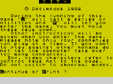 City - Screenshot - Game Title (Europe) - 512x384